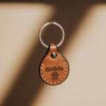Leather ID tag DROP